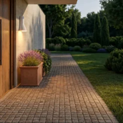 Lucande LED-ulkoseinälamppu Zephy, ylös/alas, vaaleanharmaa, IP54, CCT
