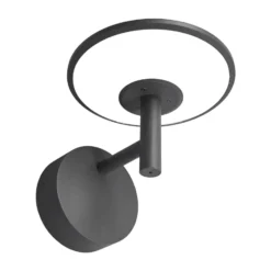 Lucande LED-ulkoseinävalaisin Fenia, antrasiitti, alumiini, IP65