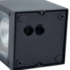 Lucande LED-ulkoseinävalaisin Merjem, 12 cm, ylös/alas, IP54