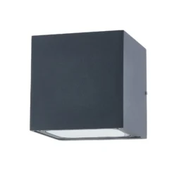 Lucande LED-ulkoseinävalaisin Merjem, 12 cm, ylös/alas, IP54