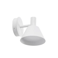 Lucande LED-ulkoseinävalaisin Tabena, mattavalkoinen, IP44, CCT