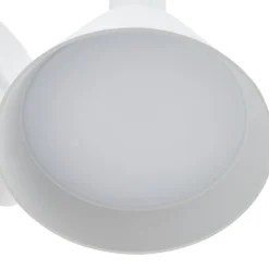 Lucande LED-ulkoseinävalaisin Tabena, mattavalkoinen, IP44, CCT