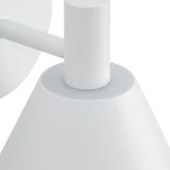 Lucande LED-ulkoseinävalaisin Tabena, mattavalkoinen, IP44, CCT