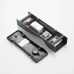 Lucande LED-ulkoseinävalaisin Tibelya, antrasiitti, ylös/alas, IP65