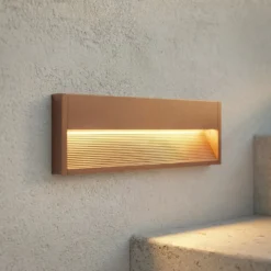 Lucande LED-ulkoseinävalaisin Trevin, 40 cm, IP65, alumiini