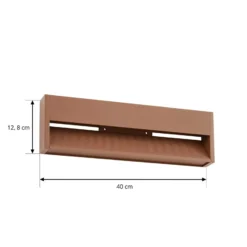 Lucande LED-ulkoseinävalaisin Trevin, 40 cm, IP65, alumiini