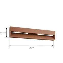 Lucande LED-ulkoseinävalaisin Trevin, 60 cm, IP65, alumiini
