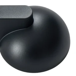 Lucande LED-ulkoseinävalaisin Velira, musta, metalli, IP54