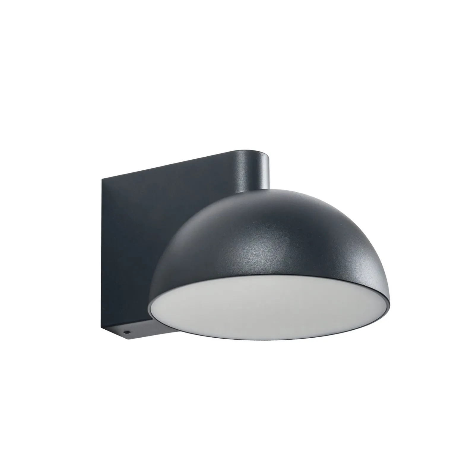 Lucande LED-ulkoseinävalaisin Velira, musta, metalli, IP54