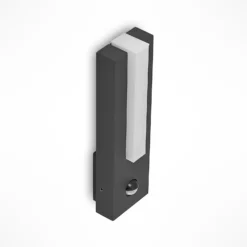Lucande LED-ulkoseinävalaisin Virgalia, liiketunnistin, IP54