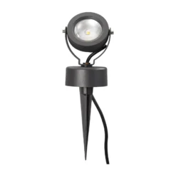 Lucande LED-ulkovalaisin Gavin, 33 cm, antrasiitti, alumiini, alumiinia