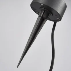 Lucande LED-ulkovalaisin Gavin, 33 cm, antrasiitti, alumiini, alumiinia