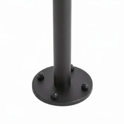 Lucande LED-ulkovalaisin Nirella, 200 cm, musta, CCT, IP65