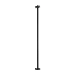 Lucande LED-ulkovalaisin Nirella, 200 cm, musta, CCT, IP65