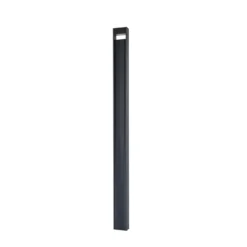 Lucande LED-ulkovalaisin Tavion, 230 cm, antrasiitti, IP65