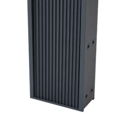 Lucande LED-ulkovalaisin Tavion, 230 cm, antrasiitti, IP65