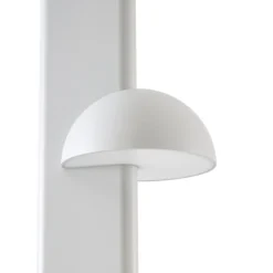 Lucande LED-ulkovalaisin Velira, vaaleanharmaa, 220 cm, 3-lamppuinen