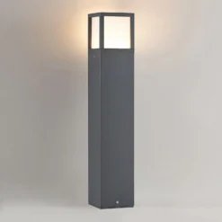 Lucande LED-valaisin Dewari, 65 cm, tummanharmaa, IP54