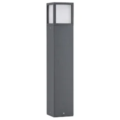 Lucande LED-valaisin Dewari, 65 cm, tummanharmaa, IP54