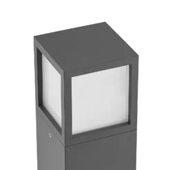 Lucande LED-valaisin Dewari, 65 cm, tummanharmaa, IP54