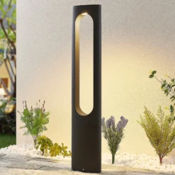 Lucande LED-valaisin Fenti, 90 cm, antrasiitti, alumiinia