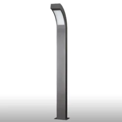 Lucande LED-valaisin Lennik, 100 cm, antrasiitti, metallia