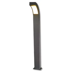 Lucande LED-valaisin Lennik, 100 cm, antrasiitti, metallia