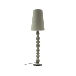 Lucande Lyndorin lattiavalaisin, vihreä, keraaminen, 150 cm
