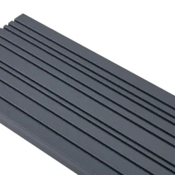 Lucande Melira LED-ulkoseinävalaisin, korkeus 100 cm, antrasiitti