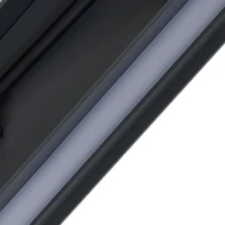 Lucande Melira LED-ulkoseinävalaisin, korkeus 100 cm, antrasiitti