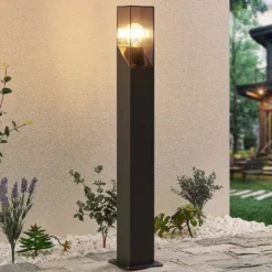 Lucande polkuvalaisin Fiola, 80 cm, antrasiitti, IP54