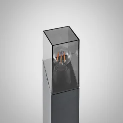 Lucande polkuvalaisin Fiola, 80 cm, antrasiitti, IP54