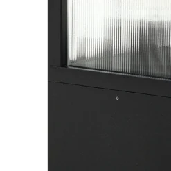 Lucande polkuvalaisin Klemens, 90 cm, musta, metalli, IP54