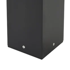 Lucande polkuvalaisin Klemens, 90 cm, musta, metalli, IP54