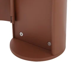 Lucande Pollarilamppu Corban, ruoste, anturi, pistorasiat, IP44