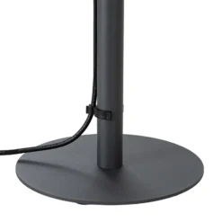 Lucande Pyravo -terassilämmitin, musta, alumiini, 70 cm, IP44