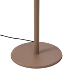 Lucande Pyravo -terassilämmitin, ruskea, 200 cm, alumiini, IP44