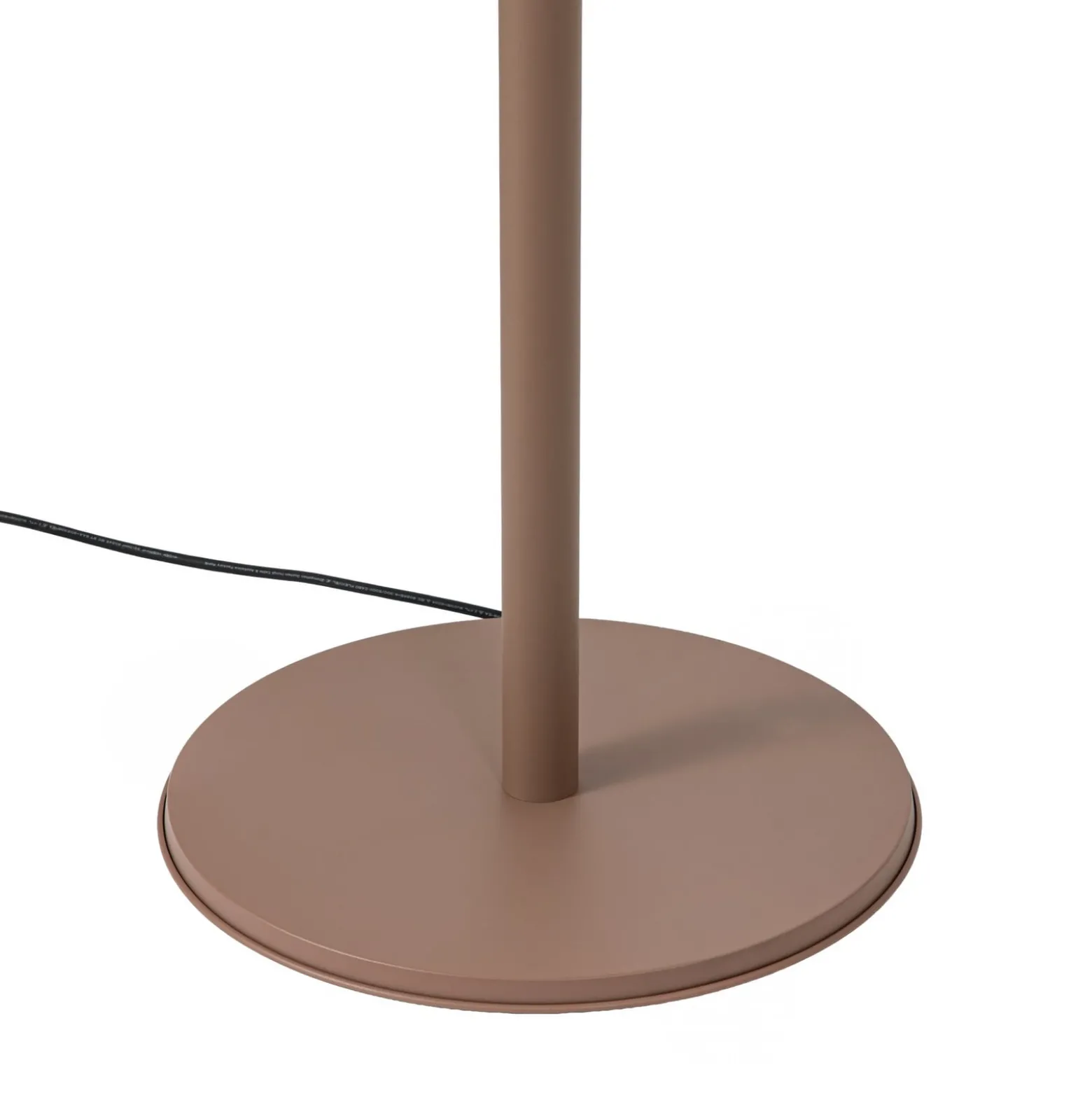 Lucande Pyravo -terassilämmitin, ruskea, 200 cm, alumiini, IP44
