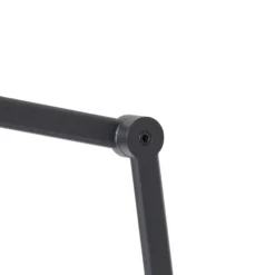 Lucande pöytävalaisin Silka, 93 cm, musta, säädettävä, E27