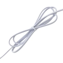Lucande pöytävalaisin Thalorin, korkeus 47 cm, valkoinen, keramiikka