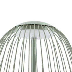 Lucande Richi LED-lattiavalaisin ulos, vihreä, korkeus 90 cm, IP44