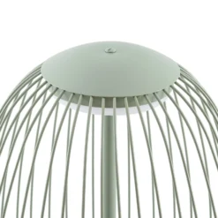 Lucande Richi LED-lattiavalaisin ulos, vihreä, korkeus 90 cm, IP44
