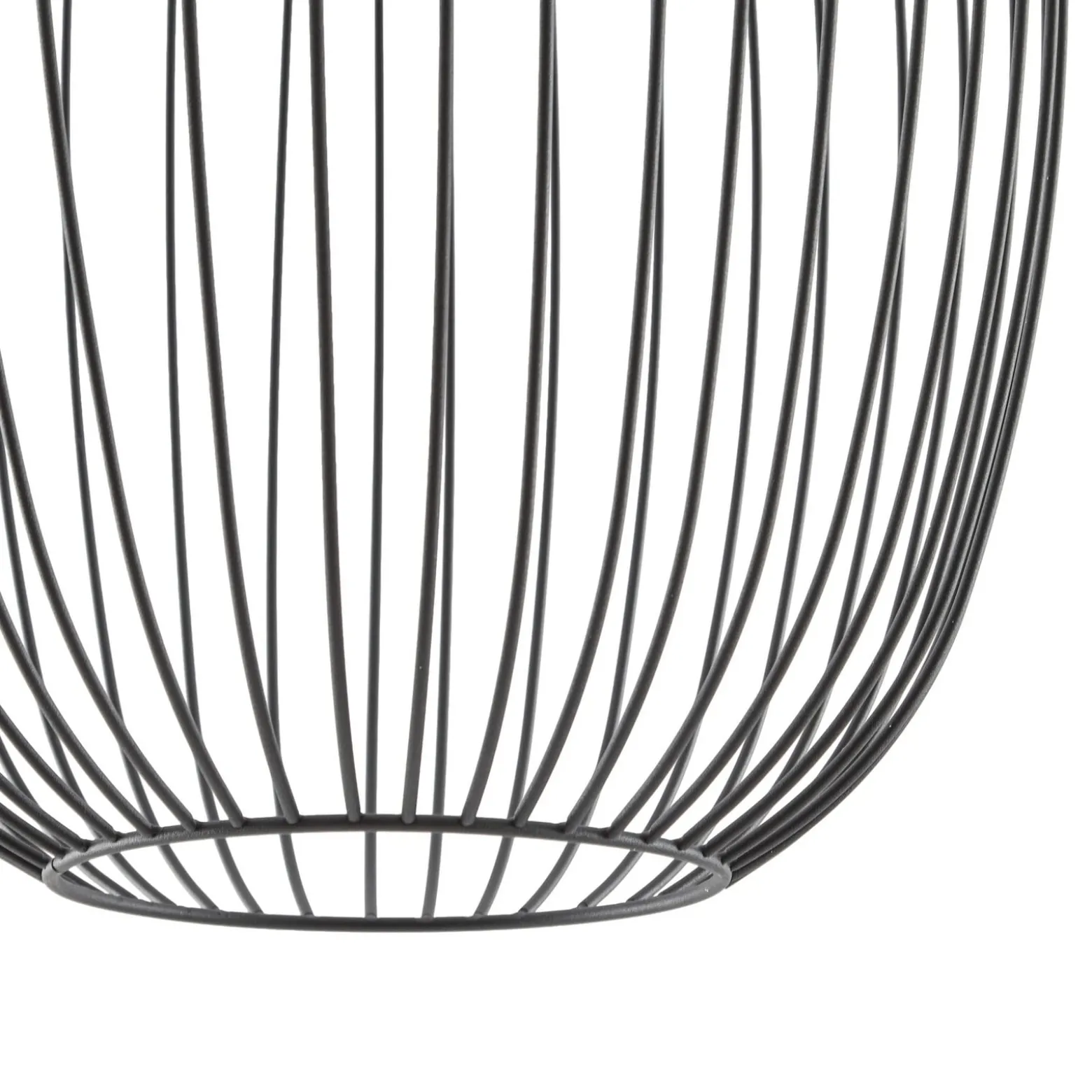 Lucande Richi LED-riippuvalaisin, musta, Ø35 cm, himmennettävä