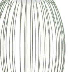 Lucande Richi LED-riippuvalaisin, vihreä, Ø 35 cm, himmennettävä