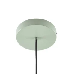 Lucande Richi LED-riippuvalaisin, vihreä, Ø 35 cm, himmennettävä