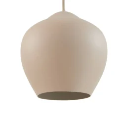 Lucande riippuvalaisin Malisa, beige, 3-lamppuinen, metalli, 90 cm
