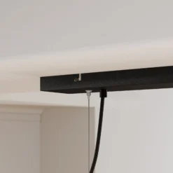 Lucande ripustusvalaisin Kalinda, harmaa, betoni, 110,5 cm pitkä, E14