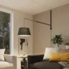 Lucande seinävalaisin Beleza, korkeus 150 cm, ulosvedettävä, tekstiili