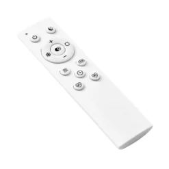Lucande Smart LED kattovalaisin Leicy musta 10 cm RGB CCT
