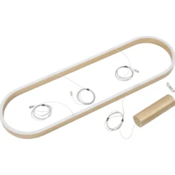 Lucande Smart LED-riippuvalaisin Melinay, kulta, CCT, Tuya